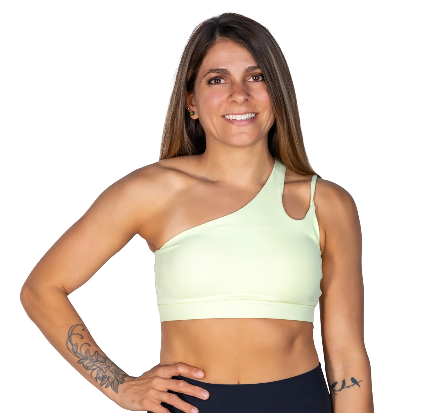 Boutique56 asymmetrical activewear top